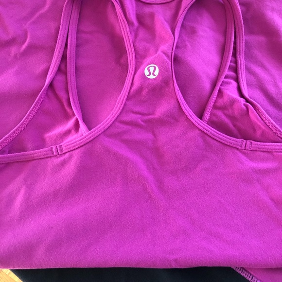 Lululemon Pink Razorback Tank Size 6 - Picture 4 of 6